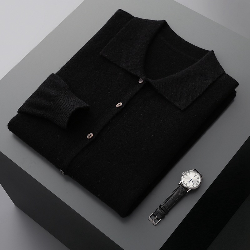 Men's Business Collared Polo Shirt